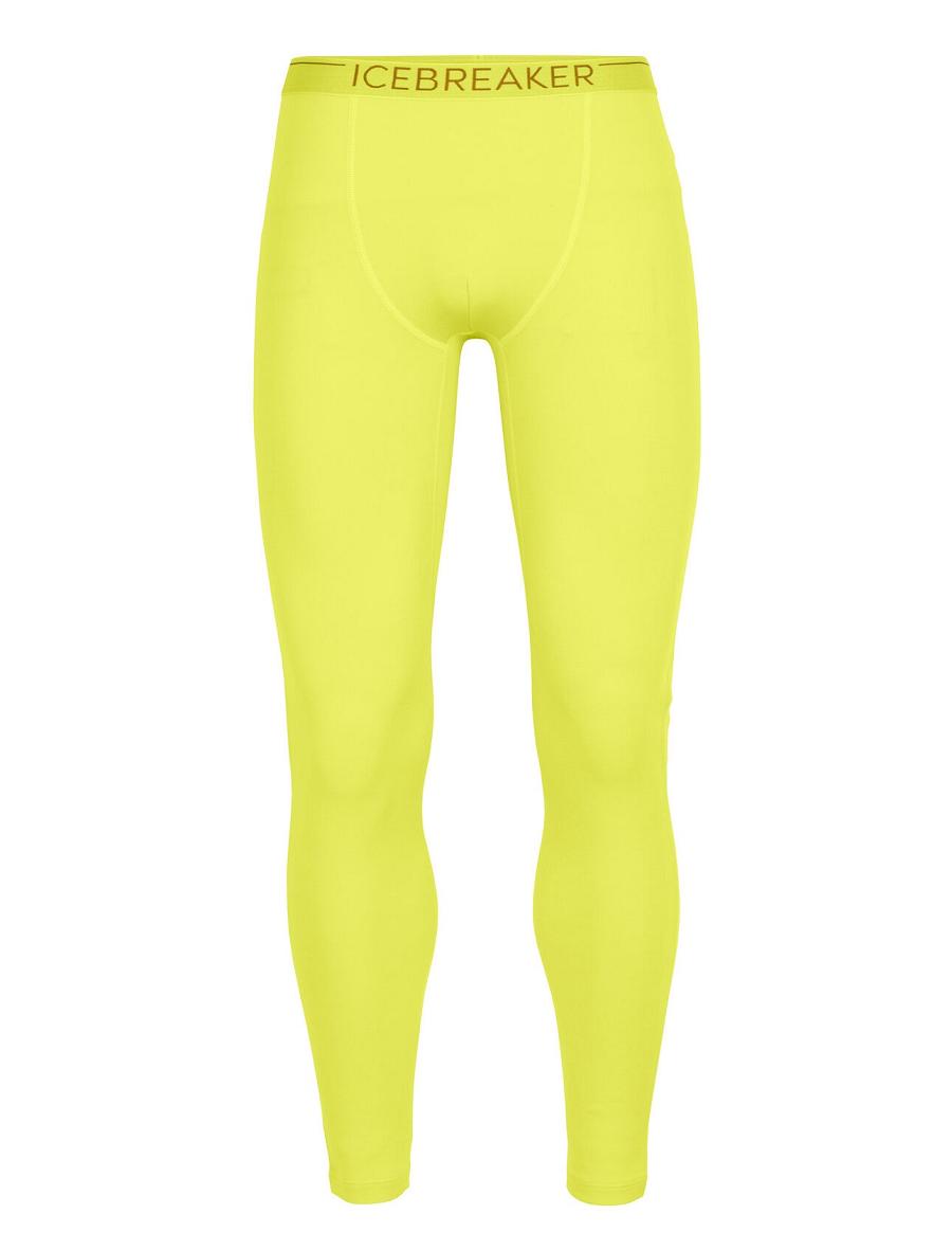 Leggings Icebreaker 15.5 Merino Thermal Homme Jaune | FR 1122SGLO